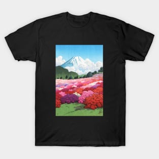 Mountain Villa Kenan in Moto-Hakone by Kawase Hasui T-Shirt